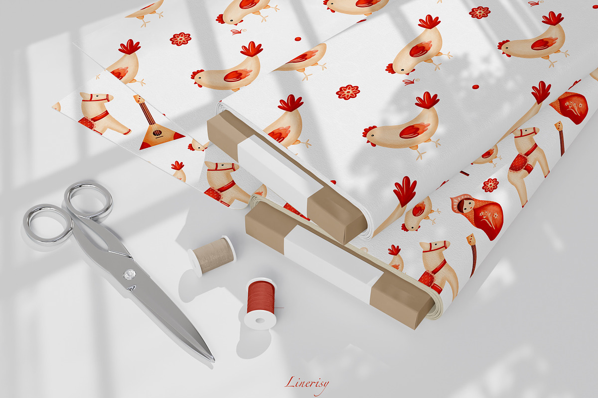 Matryoshka doll - kids collection, an Illustration by Linerisyart (Photo 9 of 10)