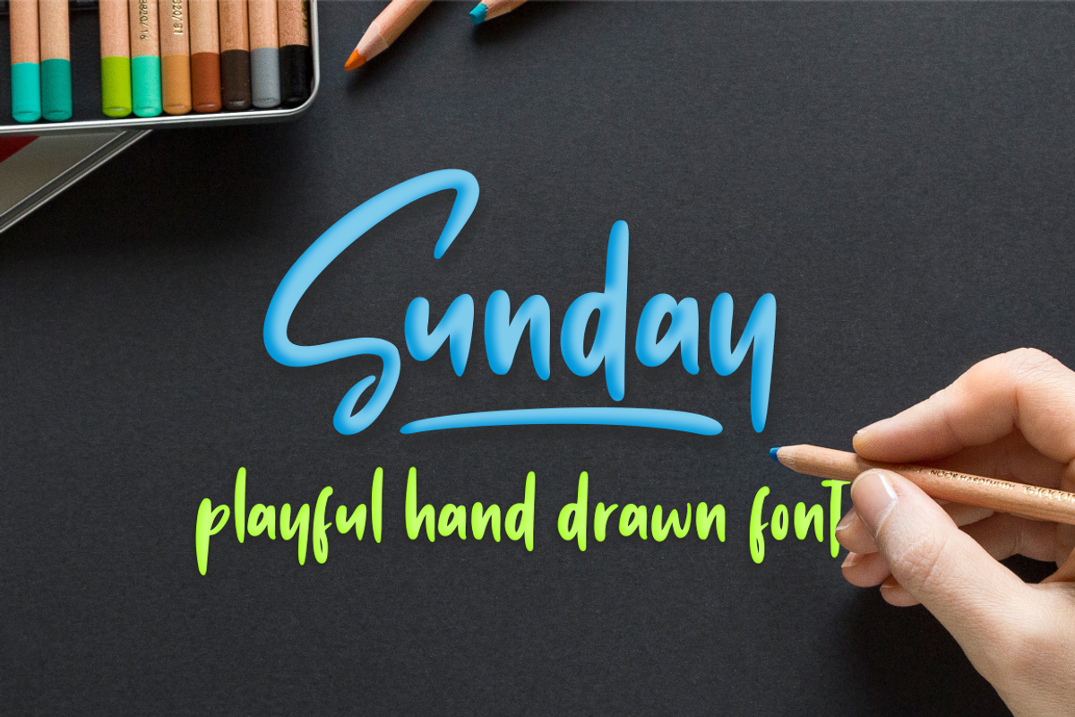 Sunday Vibes - Playful Font