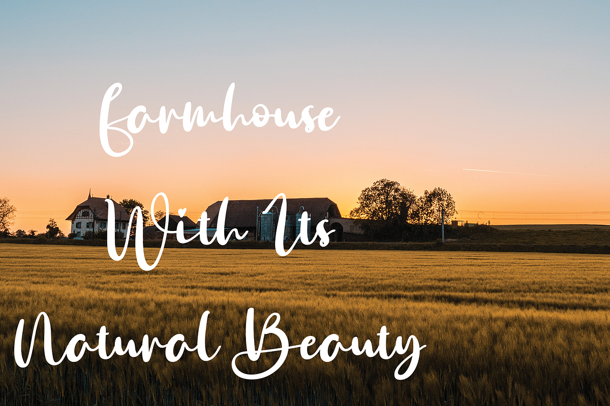 Morning | Script Font, a Script Font by Scratchones (Photo 8 of 8)