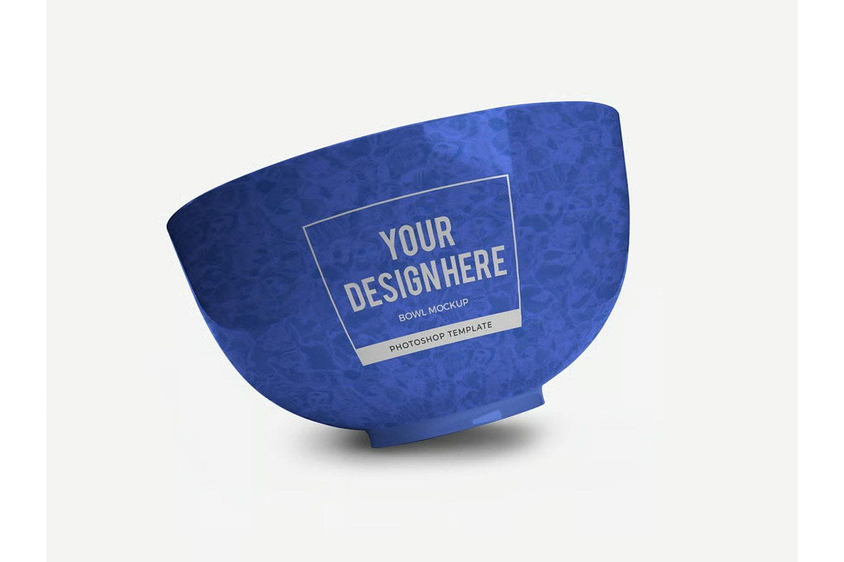 Ceramic Bowl Mockup Template Set, a Household Mockup by DesignRushMarket (Photo 10 of 11)