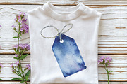 Watercolor Navy Christmas Clipart, a Work Illustration by CraftArtStudio (Thumbnail 5 of 6)