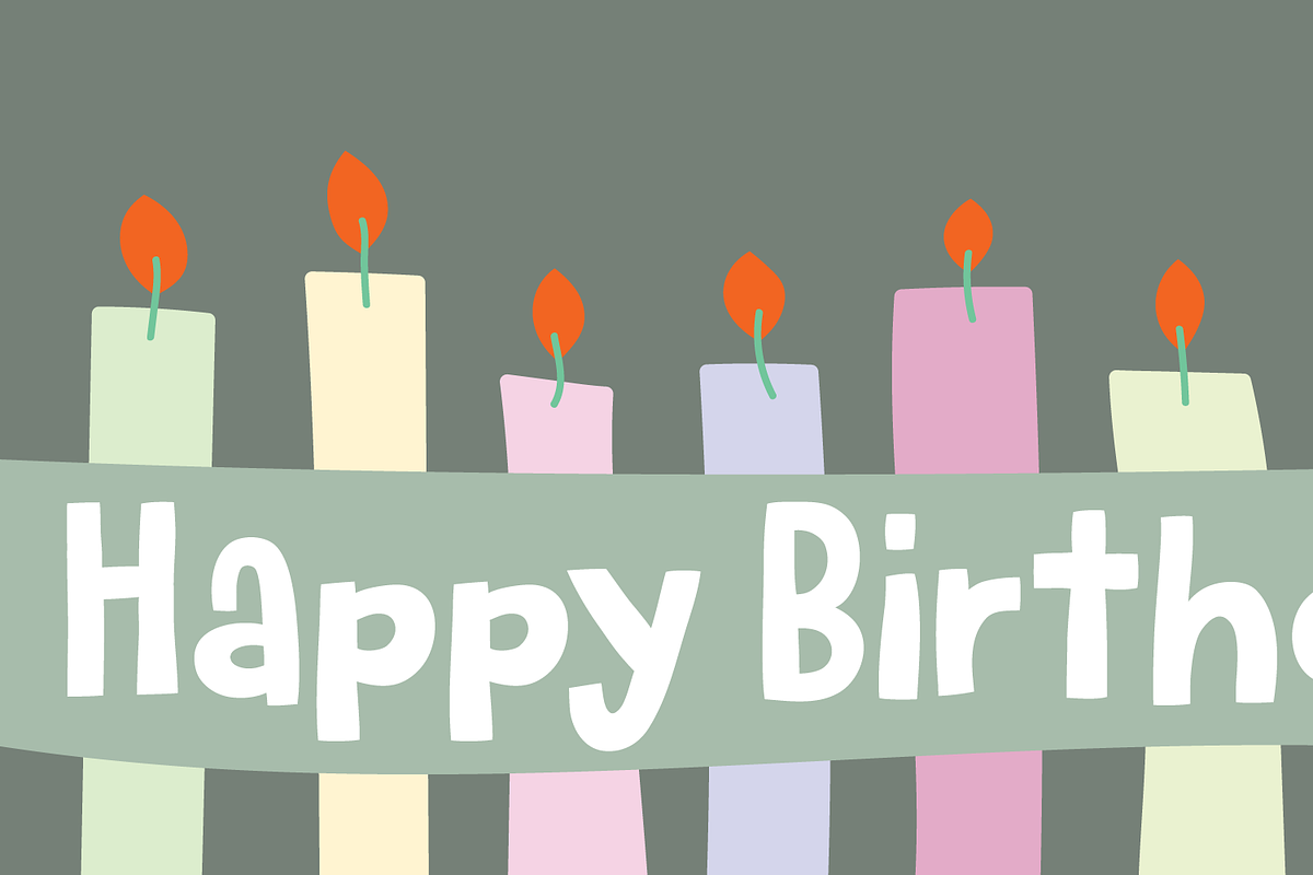 Jump with me!, a Font by pizzadudedotdk (Photo 3 of 9)