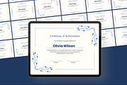 Canva Certificate Templates, a Design Template by TemplateCastleStore (Thumbnail 2 of 5)