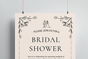 Bridal Shower Invitations Template, a Stationery Template by MightyDesign (Thumbnail 2 of 8)