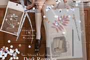 Desk Remains: Paper Collage Elements, an Object Graphic by DreamoraArt (Thumbnail 6 of 11)