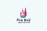fire Bird Logo, a Branding & Logo Template by Maxim apperian (Thumbnail 1 of 2)