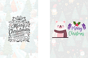 Christmas Card Design Bundle 10, a Card Template by Jay Major Designs (Thumbnail 10 of 10)