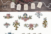 Сool CHRISTMAS Bundle., a Seasonal Illustration by Designwork (Thumbnail 50 of 73)