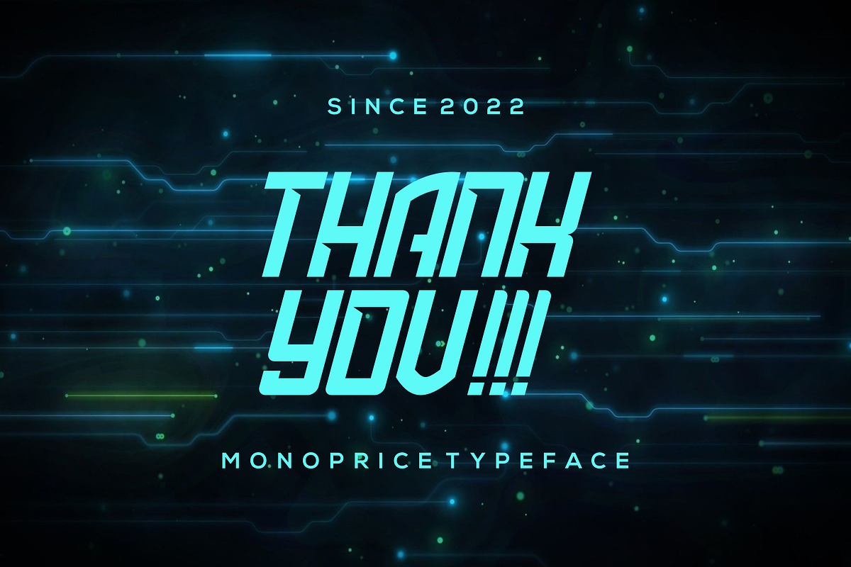 Monoprice, a Sans Serif Font by riotama85 (Photo 5 of 6)