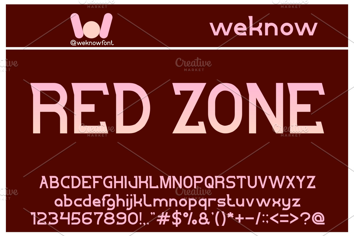 Salute font, a Font by weknow (Photo 4 of 5)