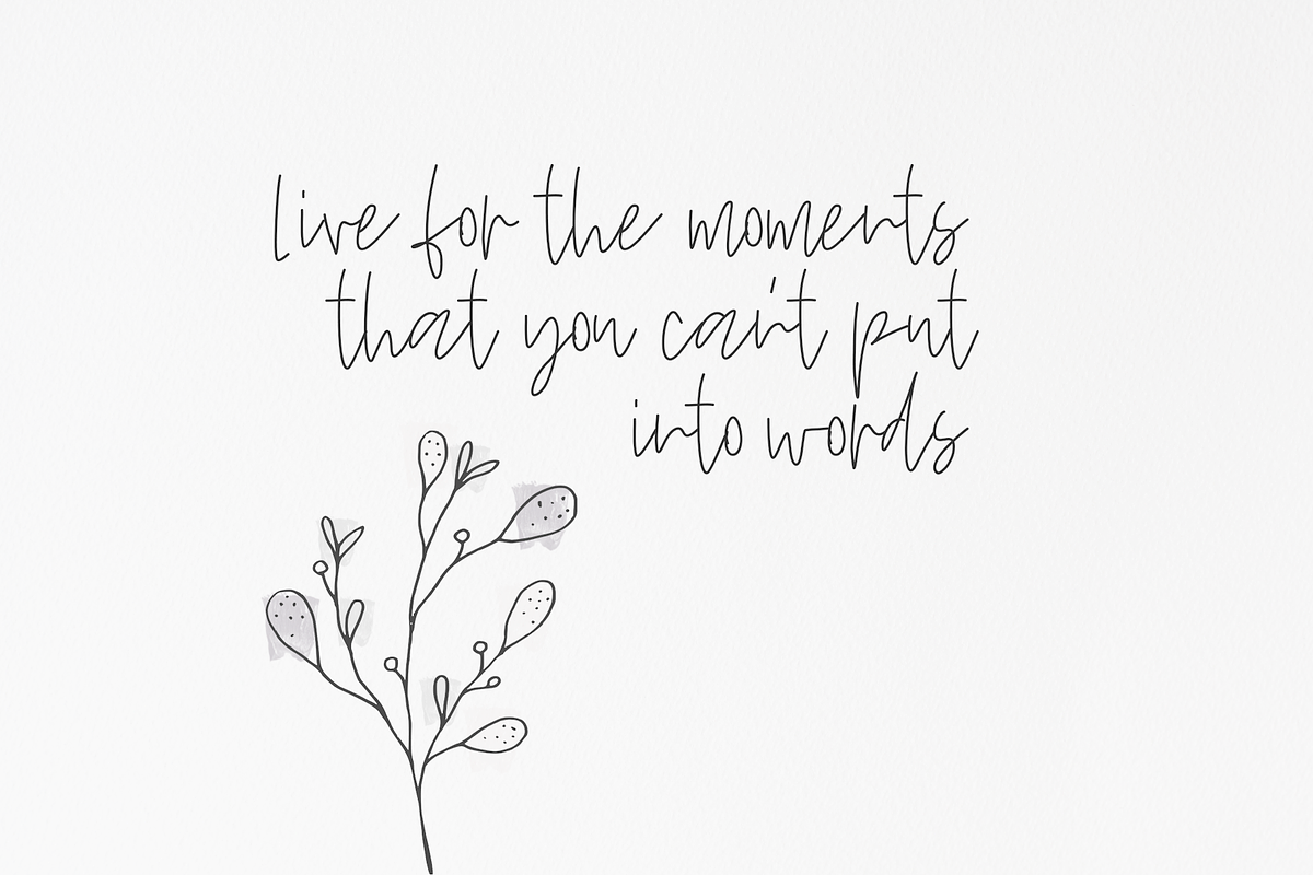 Wildflowers - A Handwritten Font preview 7