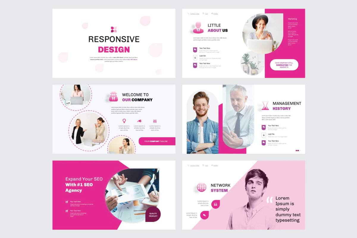 RESPONSIVE DESIGN - Keynote Template, a Presentation Template by Shafura (Photo 2 of 6)