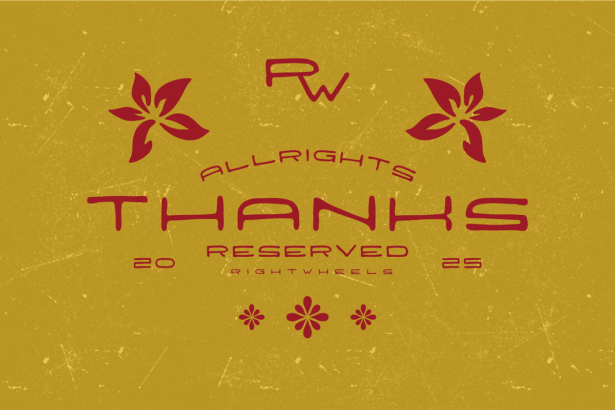 OUTSLING - Handdrawn Font, a Handwritten Font by Rightwheels (Photo 10 of 10)