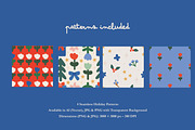 Ingrid Christmas Collection, a Seasonal Illustration by Emilie Cliche (Thumbnail 5 of 6)