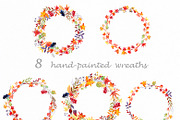 It's Autumn Watercolor Clipart, a Decorative Illustration by AqwaColor (Thumbnail 3 of 4)
