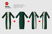 Women Long Dress Mockup v23, a Shirt Mockup by Mildstudio (Thumbnail 6 of 10)
