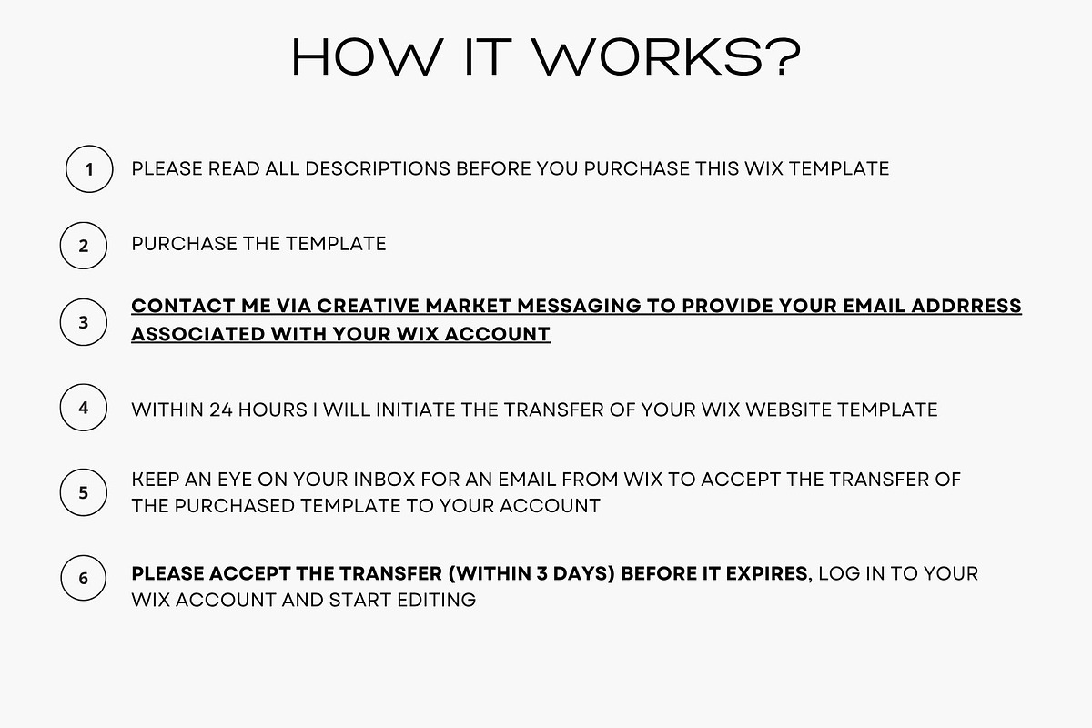 Social Media Wix Website Template, a Wix Template by Deepa Template Studio (Photo 12 of 16)