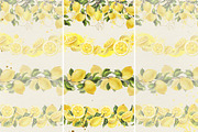 Lemons sunny watercolor clipart, a Food Illustration by NATASHA CHU (Thumbnail 18 of 23)