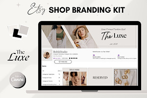 Etsy Shop Banner Kit