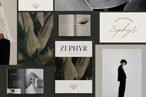 Modern Branding kit | Zephyr, a Branding & Logo Template by Adam and Grace