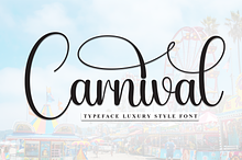 Carnival | Script Font