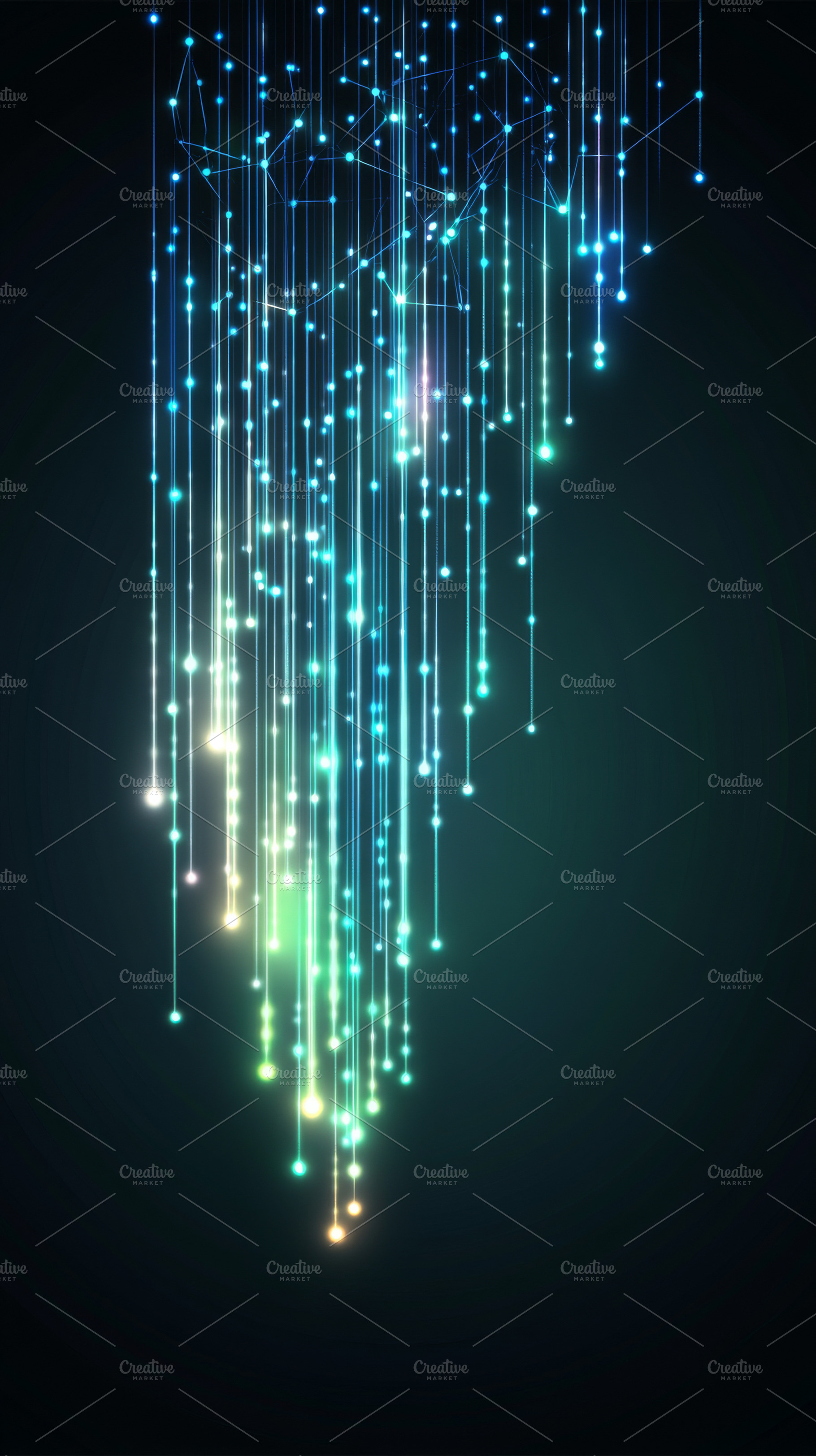 Abstract digital background with int, a Photo by Dvoevnore photos