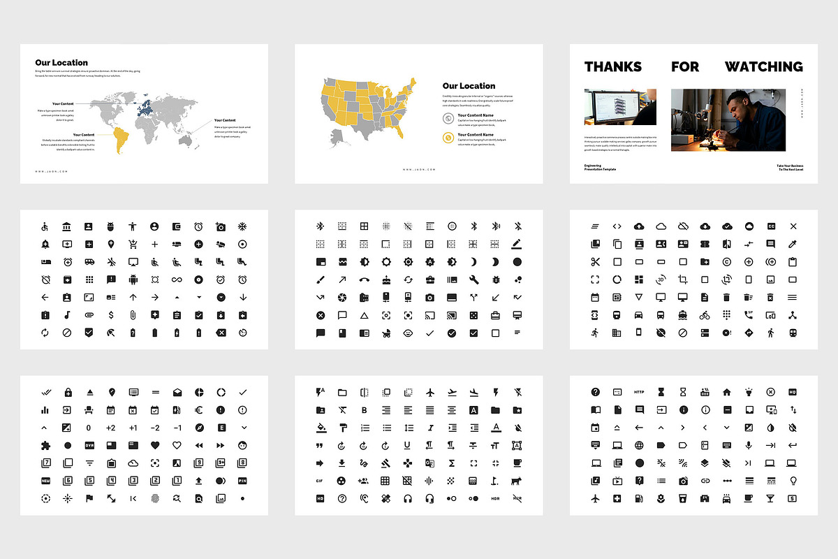 Jaon Engineering Business PowerPoint, a Presentation Template by Punkl Camp (Photo 5 of 9)