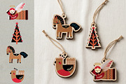 Nordic Christmas Scandinavian Folk, a Decorative Illustration by the_myro (Thumbnail 4 of 12)