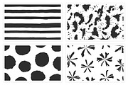 Splashes & Brush Strokes Patterns, a Pattern Graphic by Vodoleyka (Thumbnail 2 of 7)