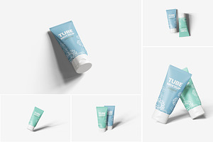Cosmetic Tube Mockup, a Product Mockup by Indah