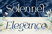 Westina, a Serif Font by Burntilldead (Thumbnail 4 of 12)