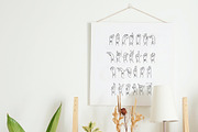 Sign Language bundle. ASL alphabet, an Education Illustration by ann_etc (Thumbnail 3 of 10)