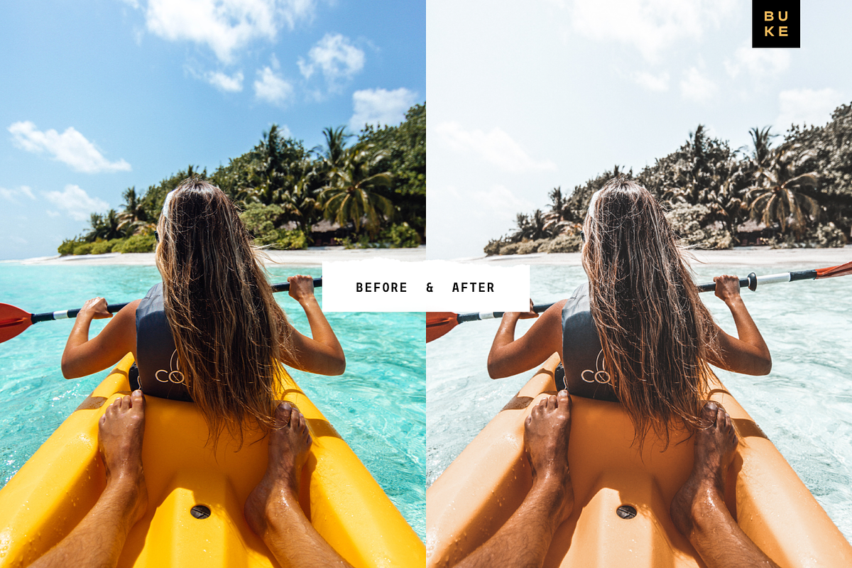 5 Coconut Lightroom Presets Pack preview 4