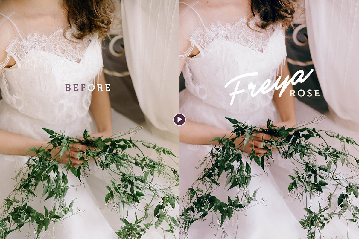 Freya Portrait Action for Photoshop, an Action Add-On by skybluecreative (Photo 4 of 9)