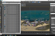 Cartoon Underwater VR/AR Lowpoly 3D, an Environmental 3D Model by NOMODOL (Thumbnail 17 of 17)