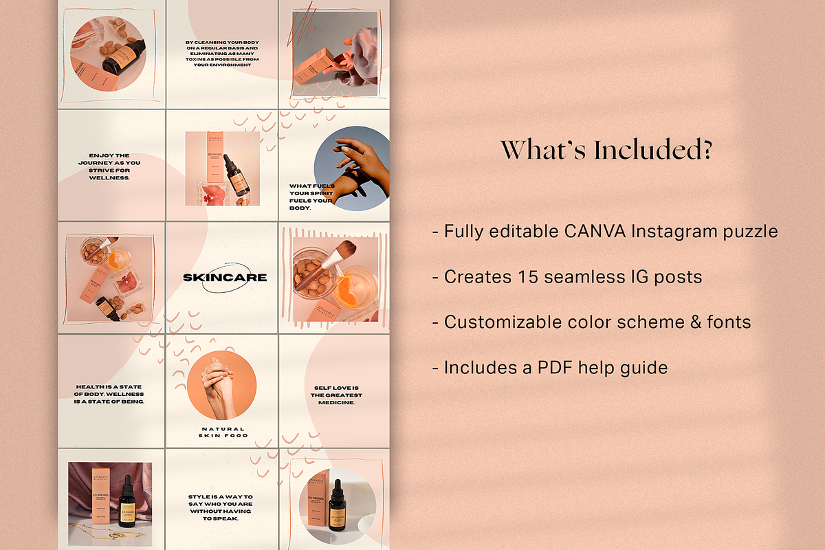 Brand Launch Instagram Puzzle, a Social Media Template by North Eighth (Photo 3 of 9)