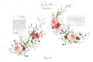 Winter Floral Collection