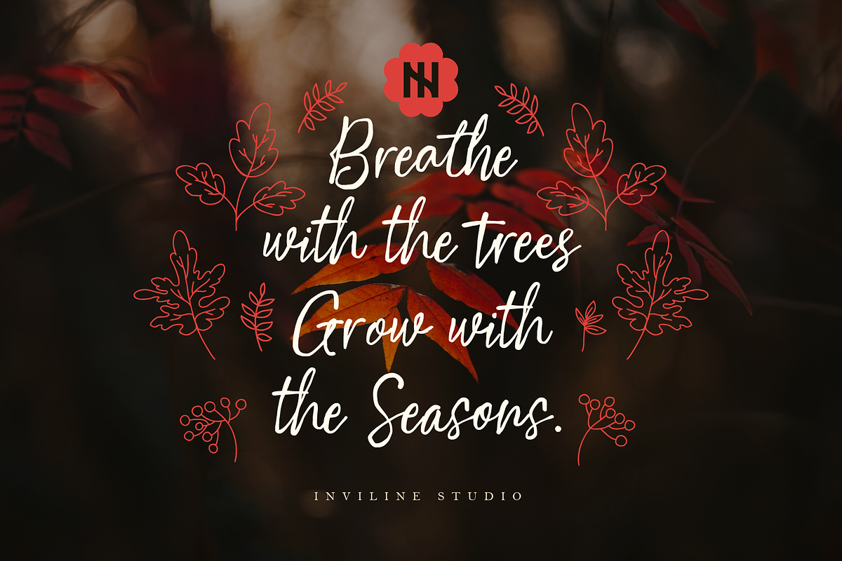 Rivelle Script - Handwritten Font, a Handwritten Font by Inviline.co (Photo 9 of 12)