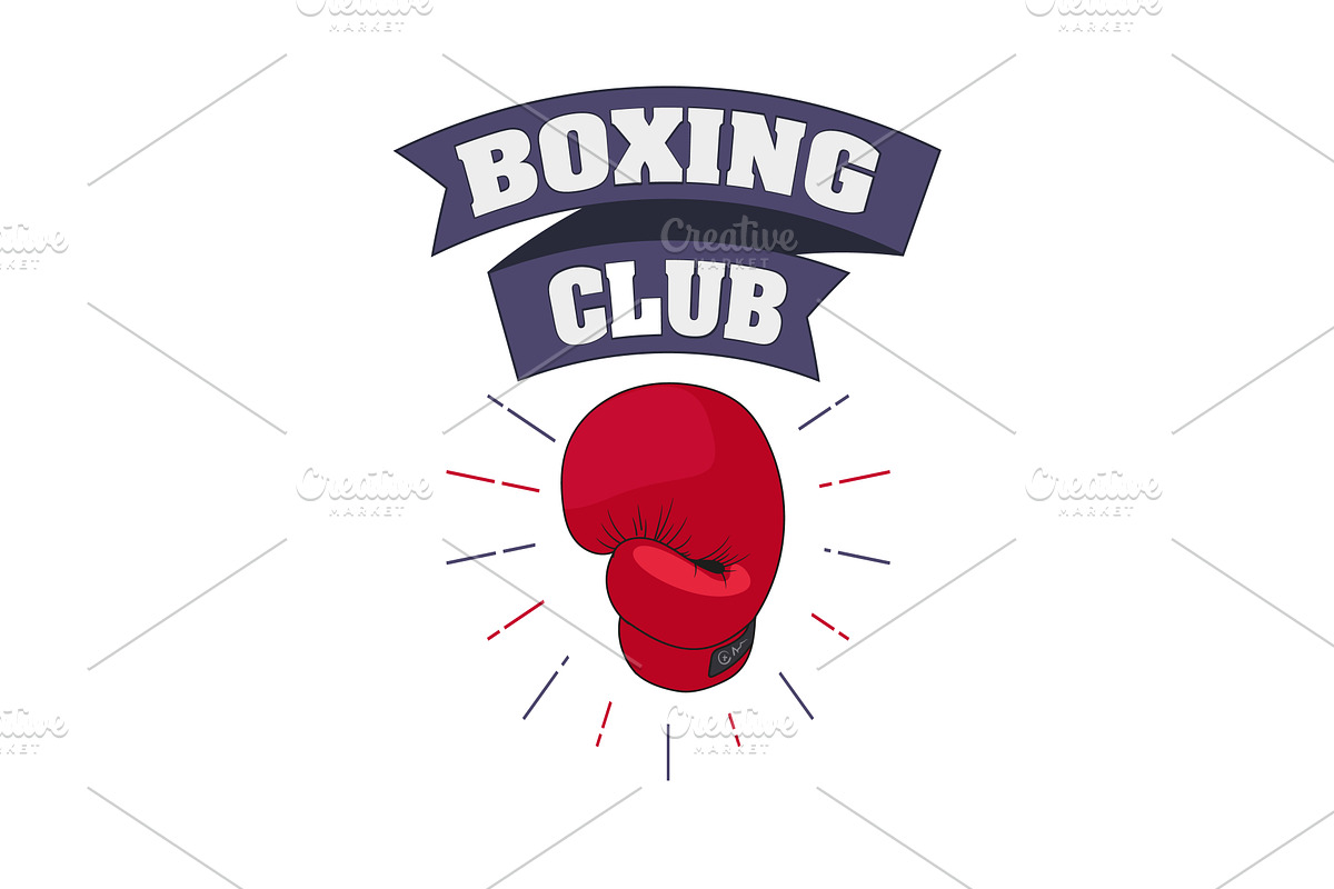 set of emblems boxing, an Illustration by pashigorov (Photo 3 of 4)