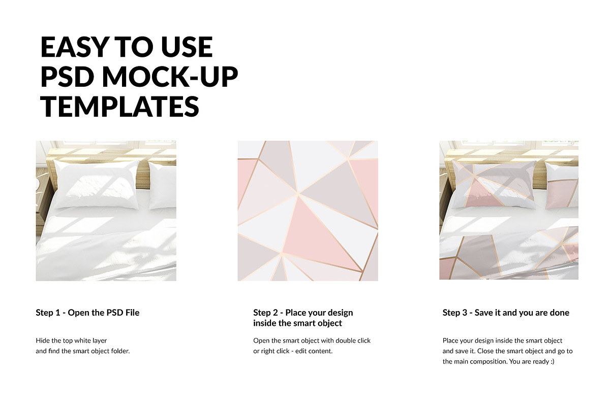 Bedding Mockups, a Product Mockup by mock-ups (Photo 3 of 17)