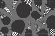 56 Ice Cream Cones, an Illustration by Lower Westside Print Shop (Thumbnail 3 of 5)