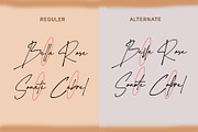 Sunset Beauty - Stylish Script Font, a Script Font by RHD Creative Studio (Thumbnail 4 of 12)