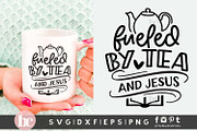 Tea SVG Bundle | Funny Tea Quotes, a Food Illustration by TheBlackCatPrints (Thumbnail 5 of 12)