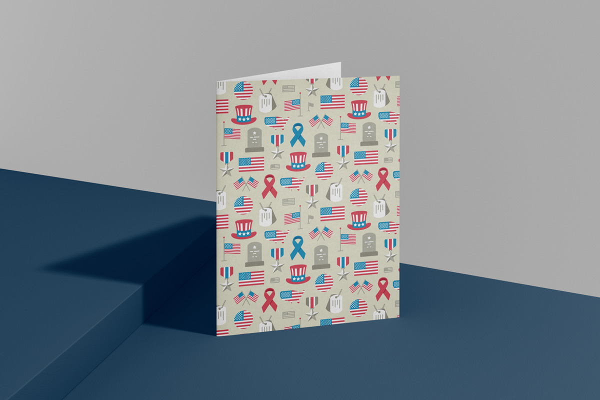 Iconic US Holidays Seamless Pattern, a Pattern Graphic by oelhoem (Photo 3 of 5)