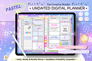 Starlight Digital Planner, a Stationery Template by Tas Creative Studio (Thumbnail 1 of 9)