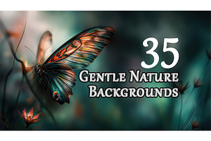 35 Gentle Nature Backgrounds