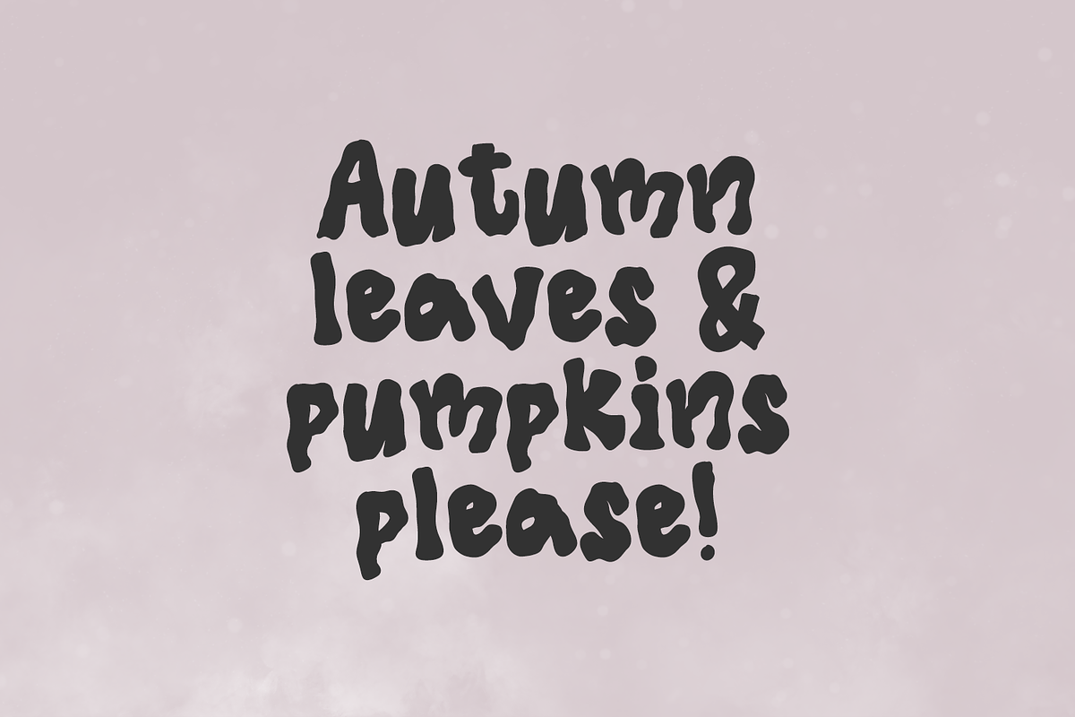 Moonspell Font - A Wavy Font, a Handwritten Font by Beck McCormick (Photo 8 of 10)