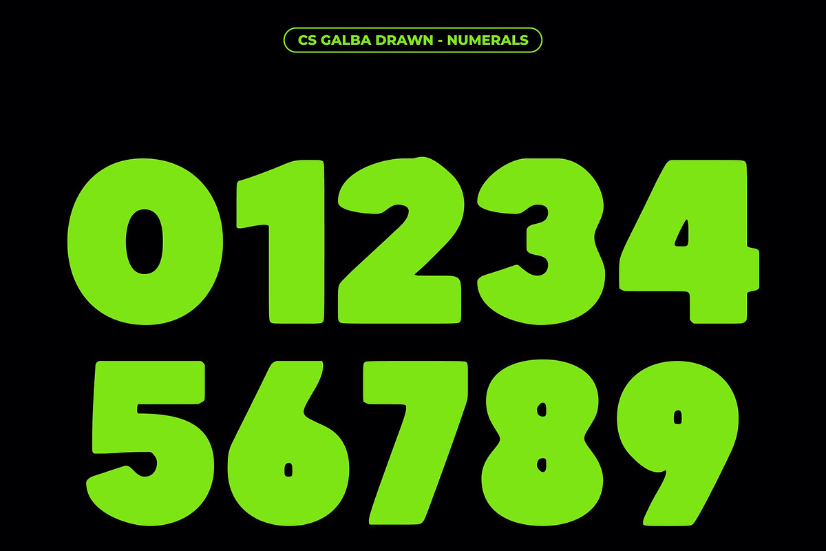 CS Galba Drawn, a Sans Serif Font by Craft Supply Co. (Photo 3 of 8)