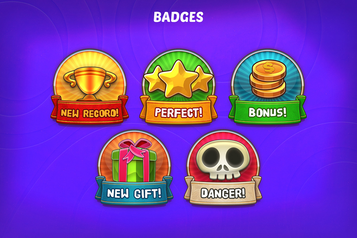 DINGDONG - Game GUI Pack, a Templates & Theme by Weirdsgn Store (Photo 5 of 11)
