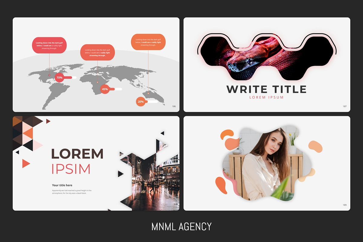 Massive Infographic Template, a Presentation Template by MNML Agency (Photo 57 of 63)